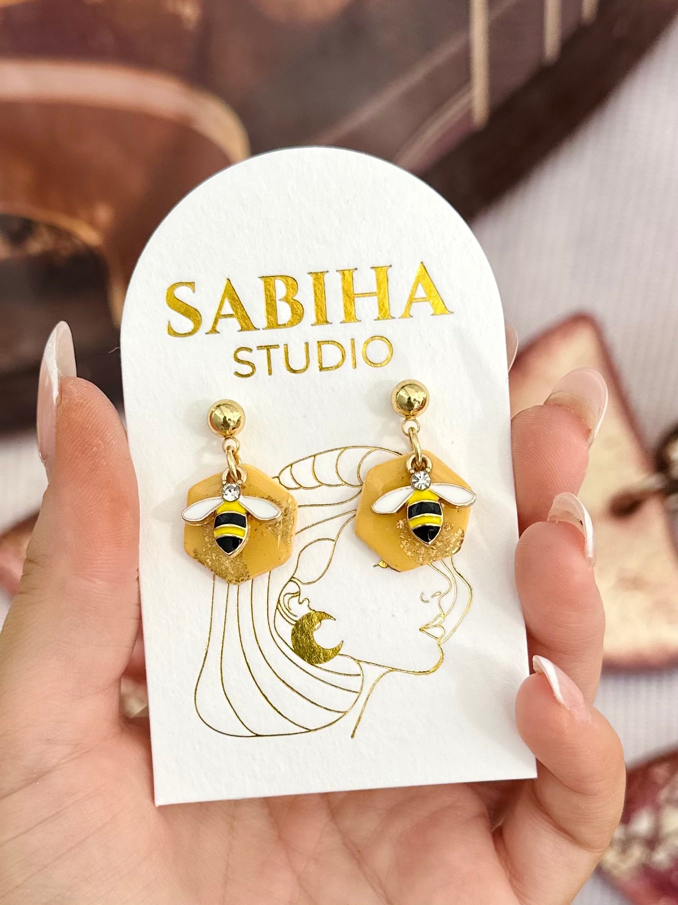 Busy Bee Earrings
