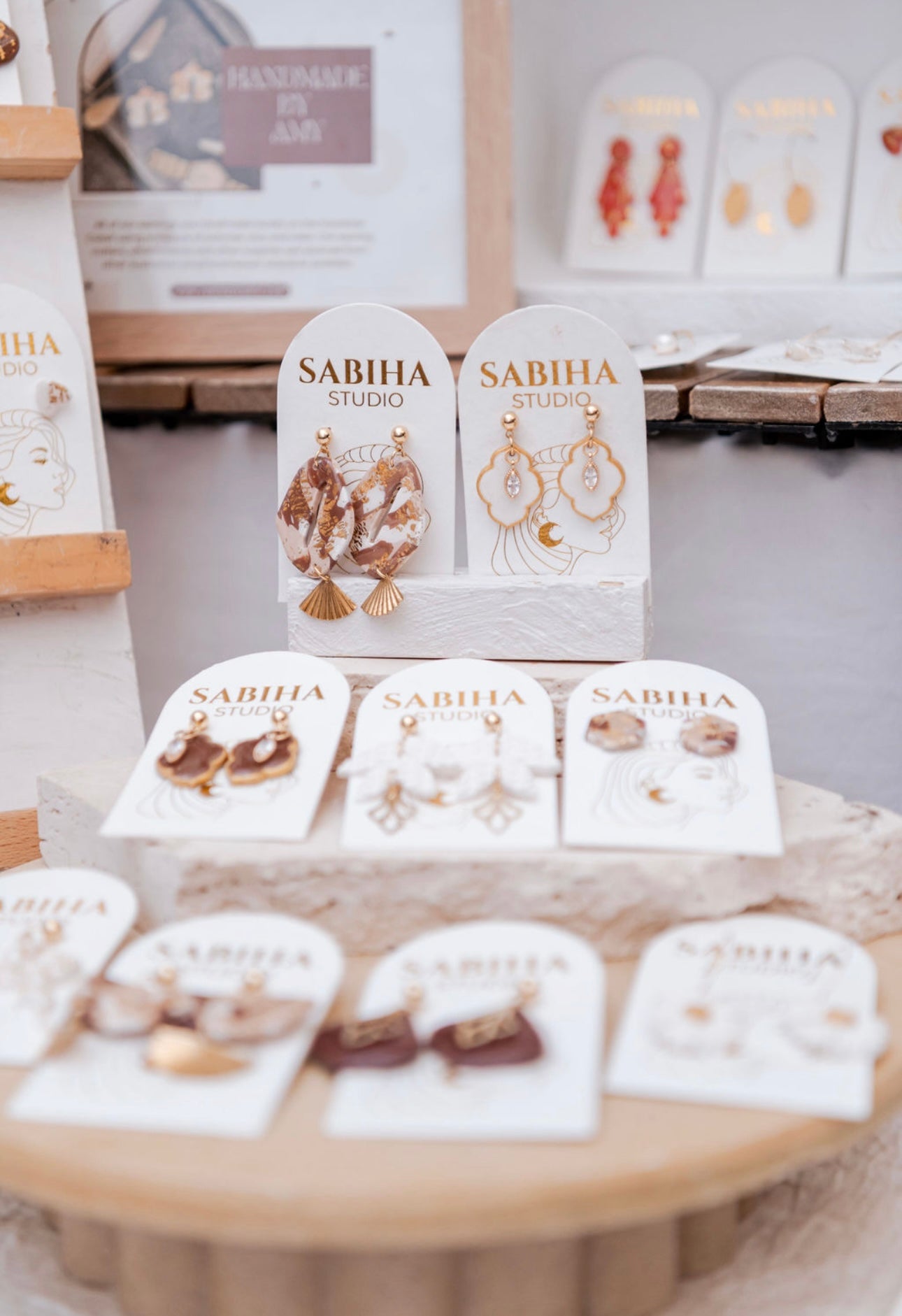 Sirocco Earrings - White