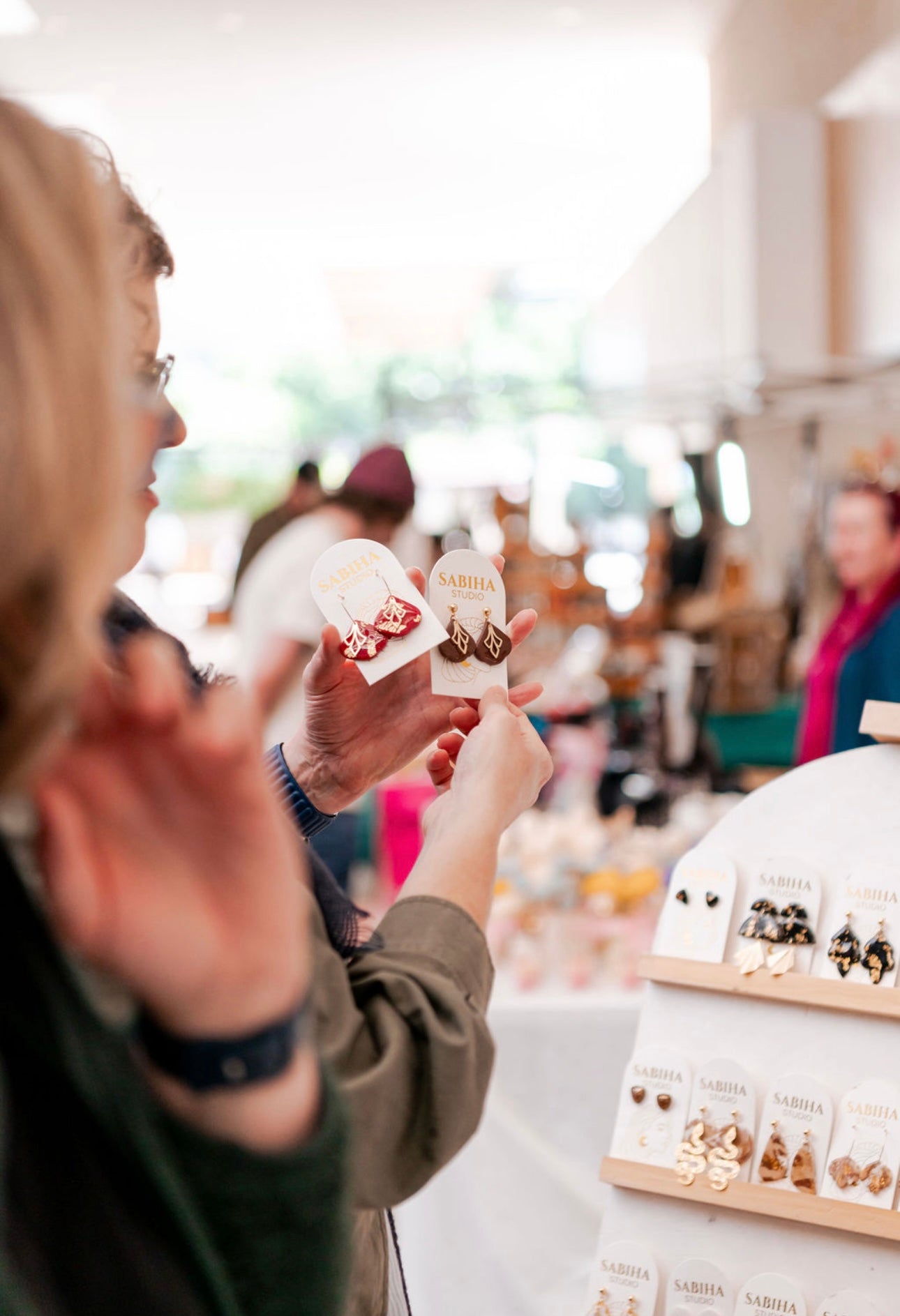 Marrakech Hoops - Plum