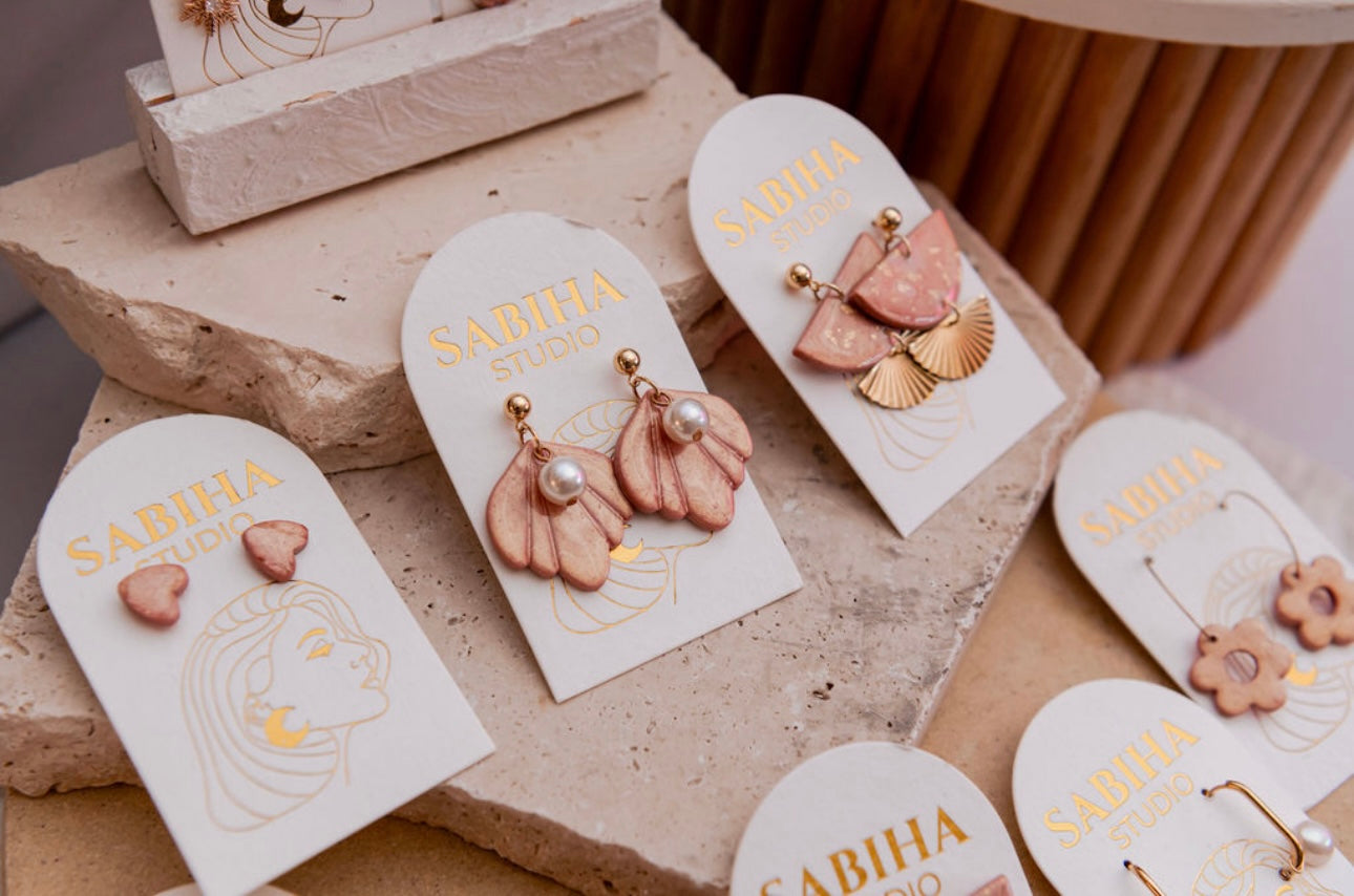 Arielle Earrings - Rose Gold