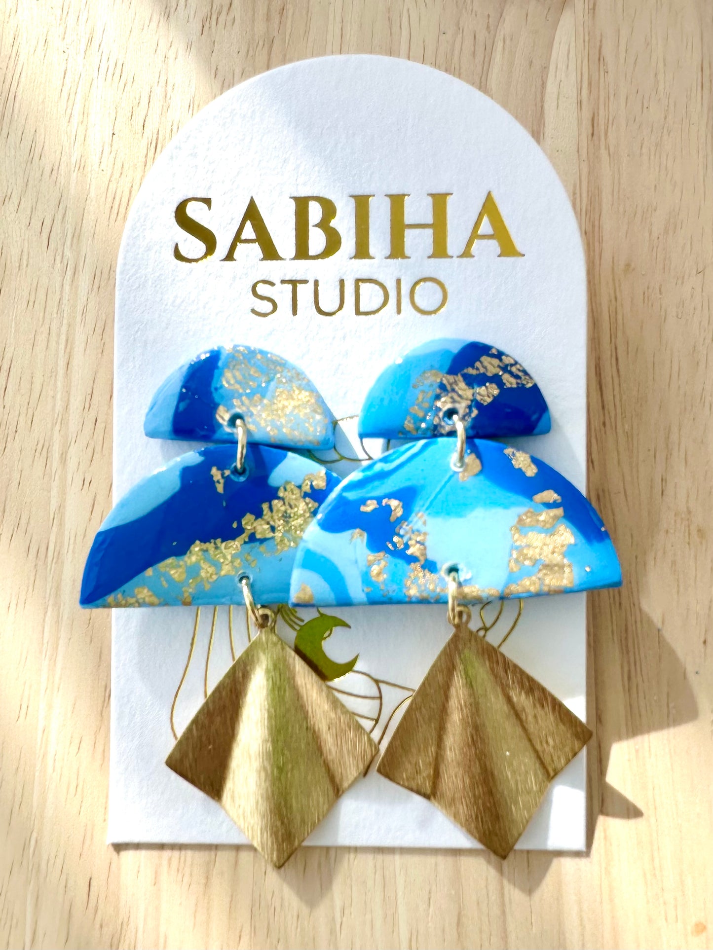 Midnight City Earrings - Blue