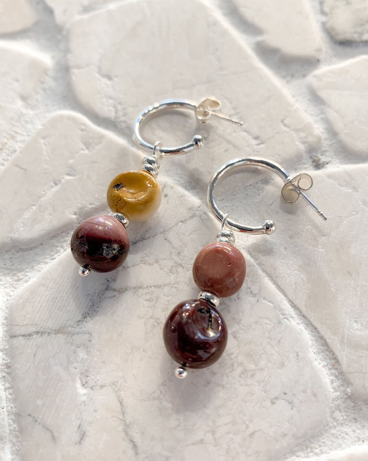 Ember Earrings • Silver