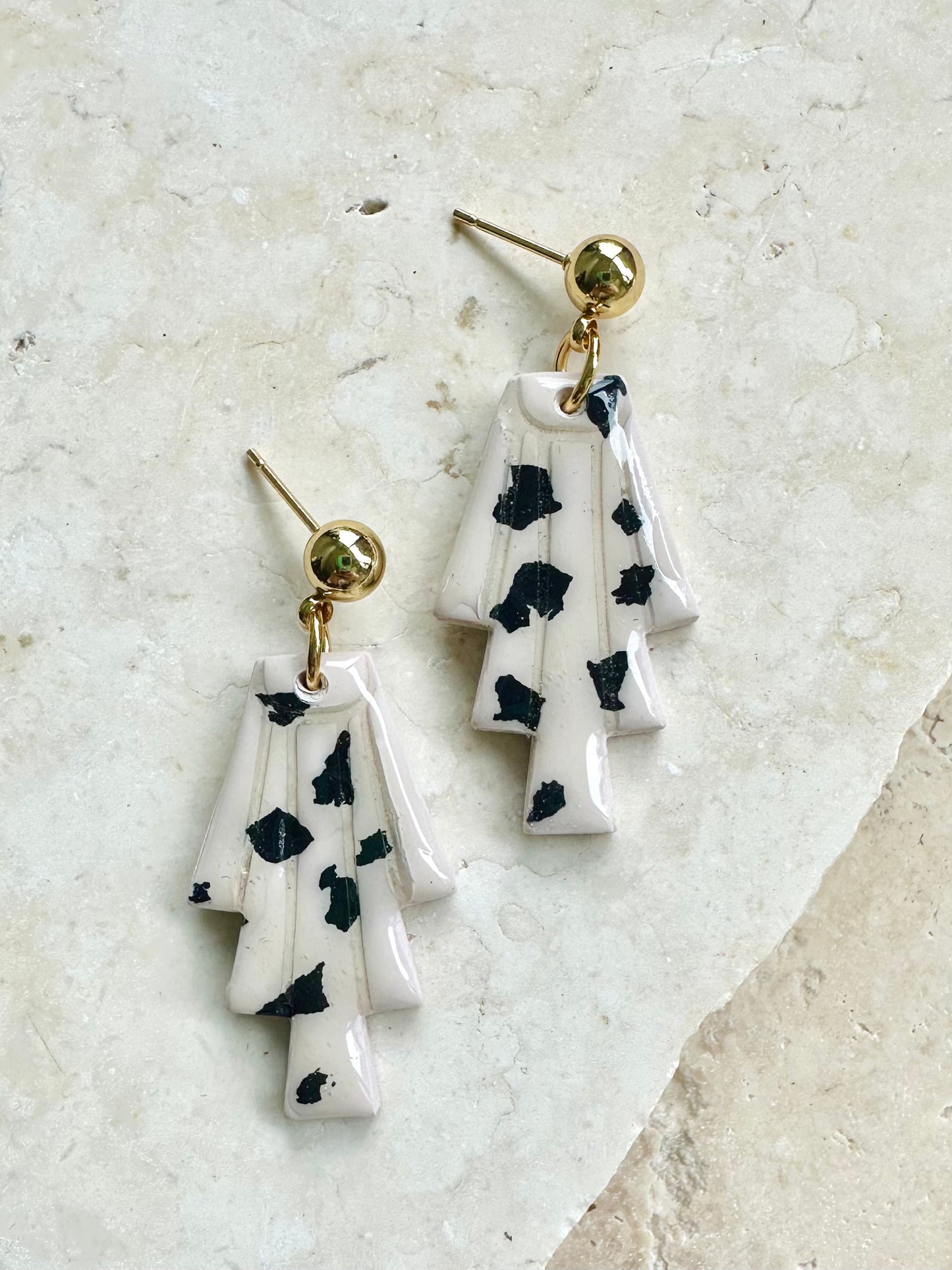 Yzma Earrings - Leopard