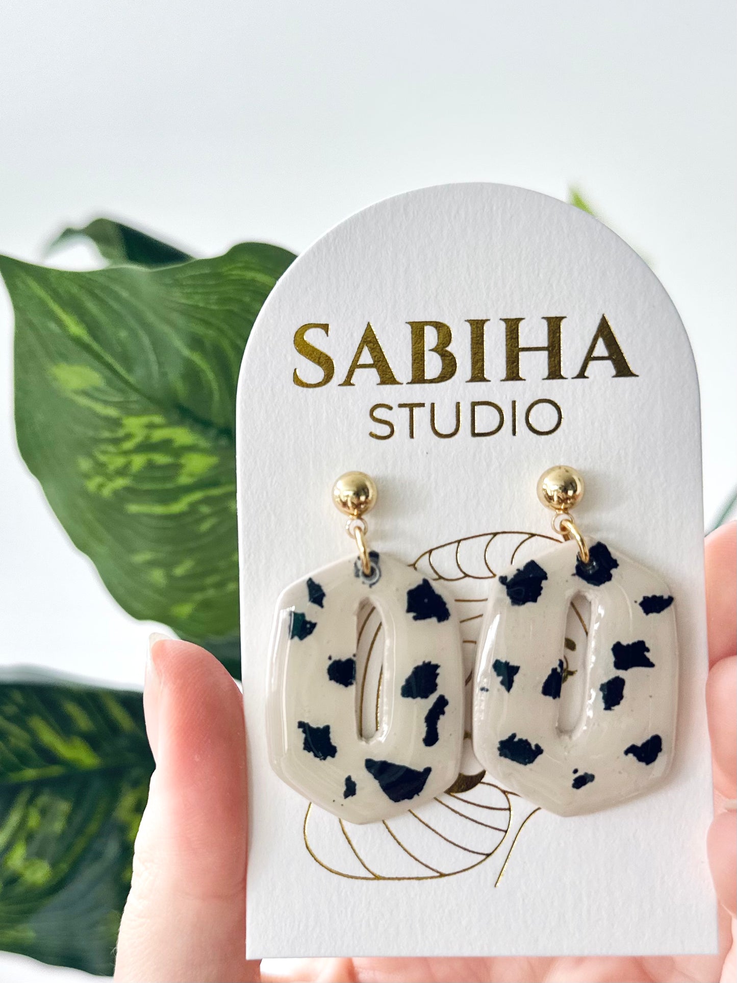 Nala Earrings - Leopard