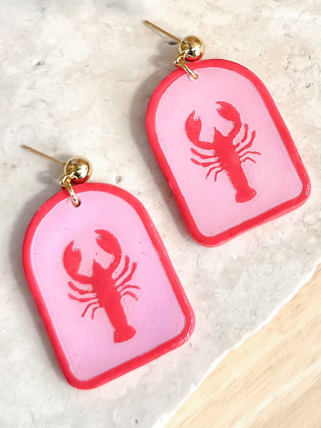 Amalfi Lobster Earrings