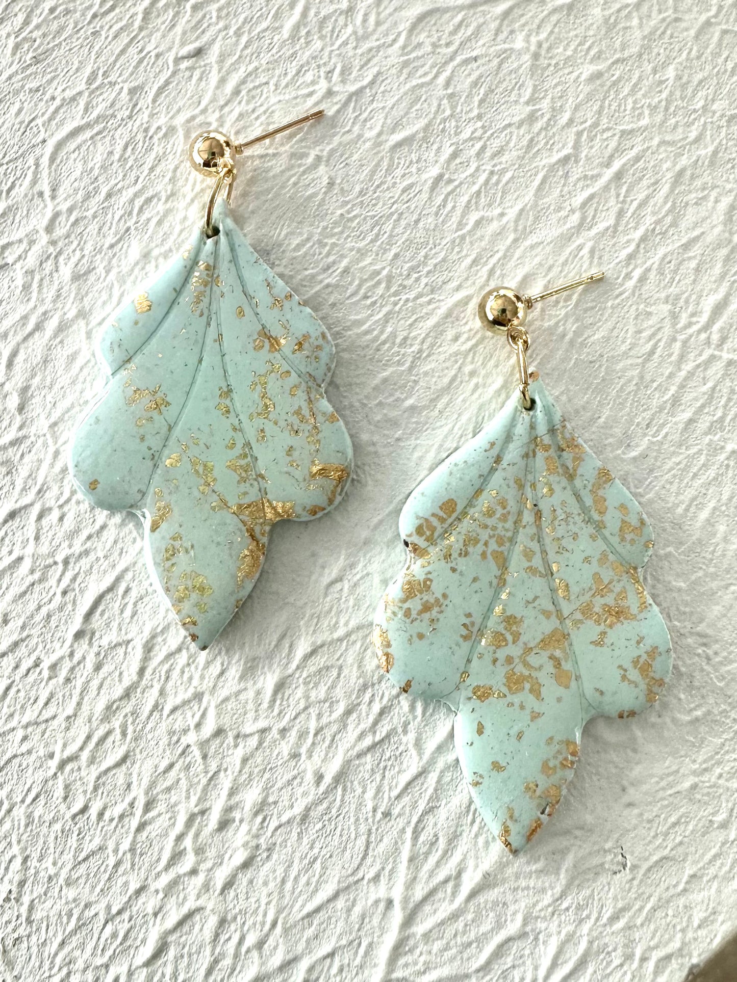 Elise Earrings - Pastel Blue