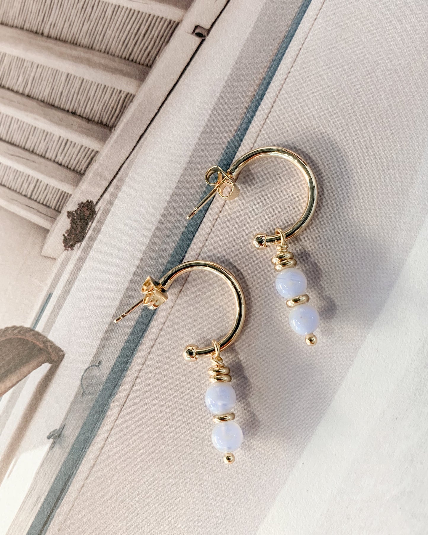 Cielo Earrings • Gold