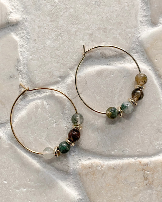 Nova Hoops • Indian Agate
