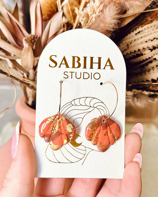 Island Time Hoops - Rust