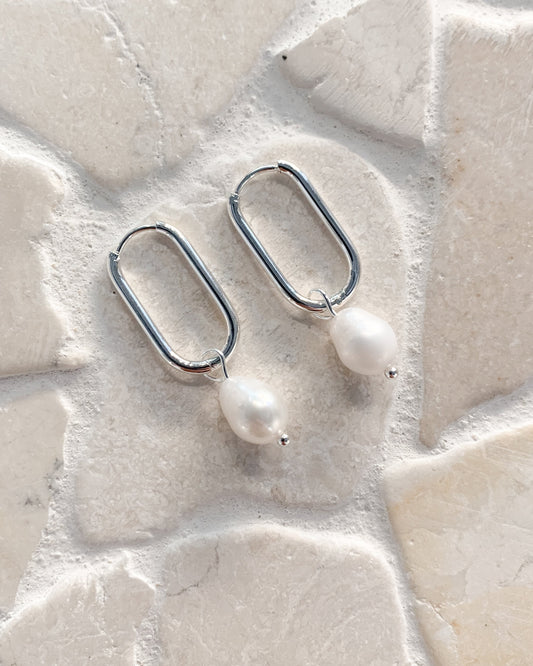 Isla Earrings • Silver