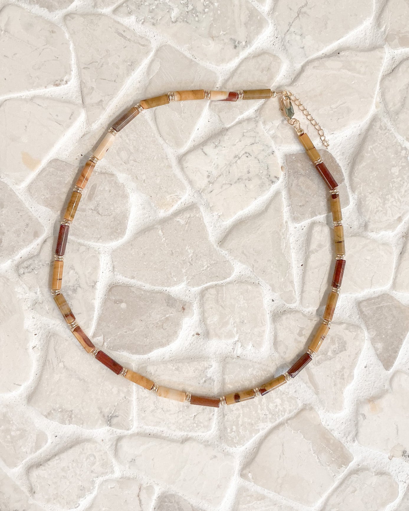 Saffron Necklace