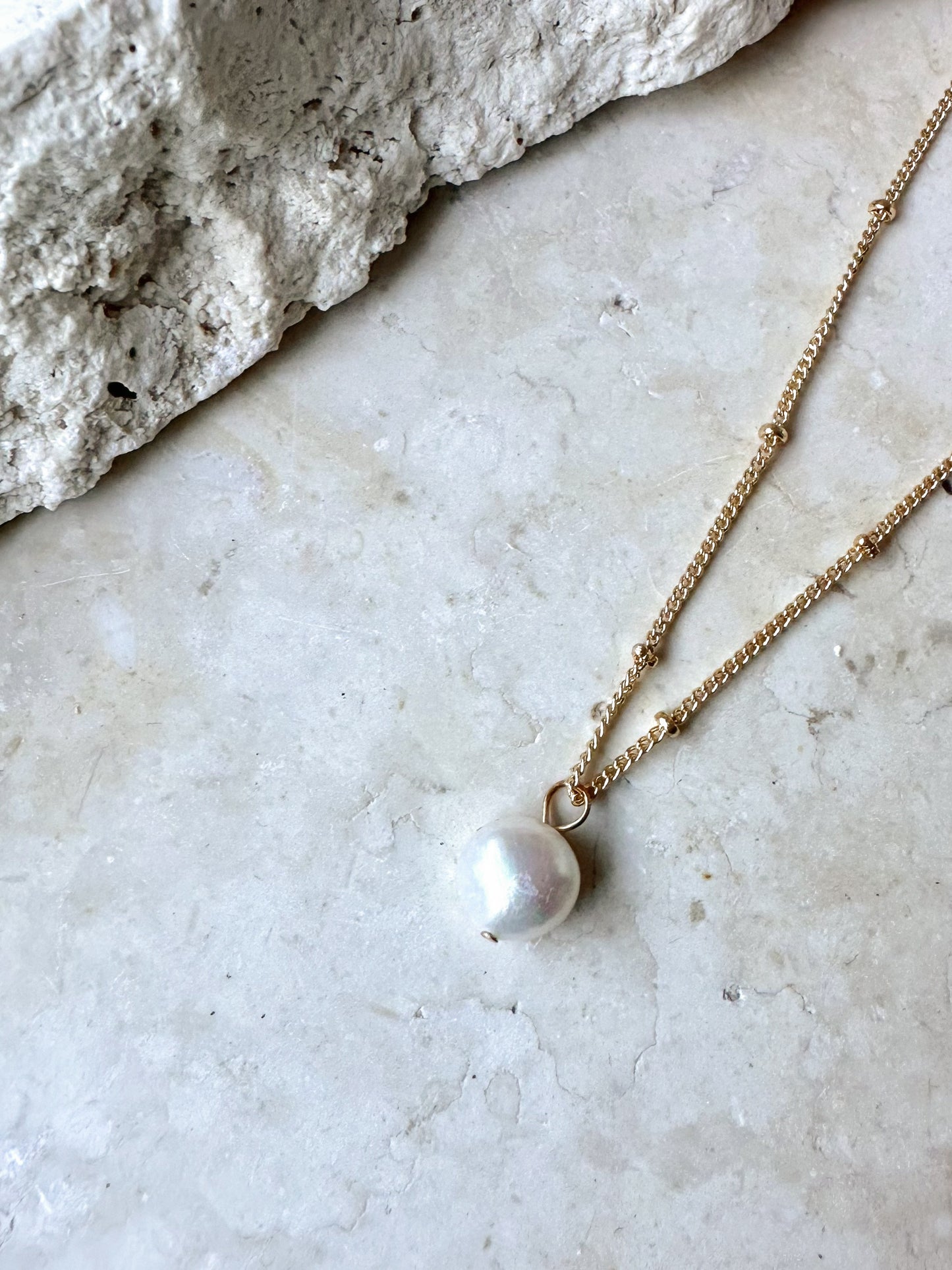 Lunara Pearl Necklace
