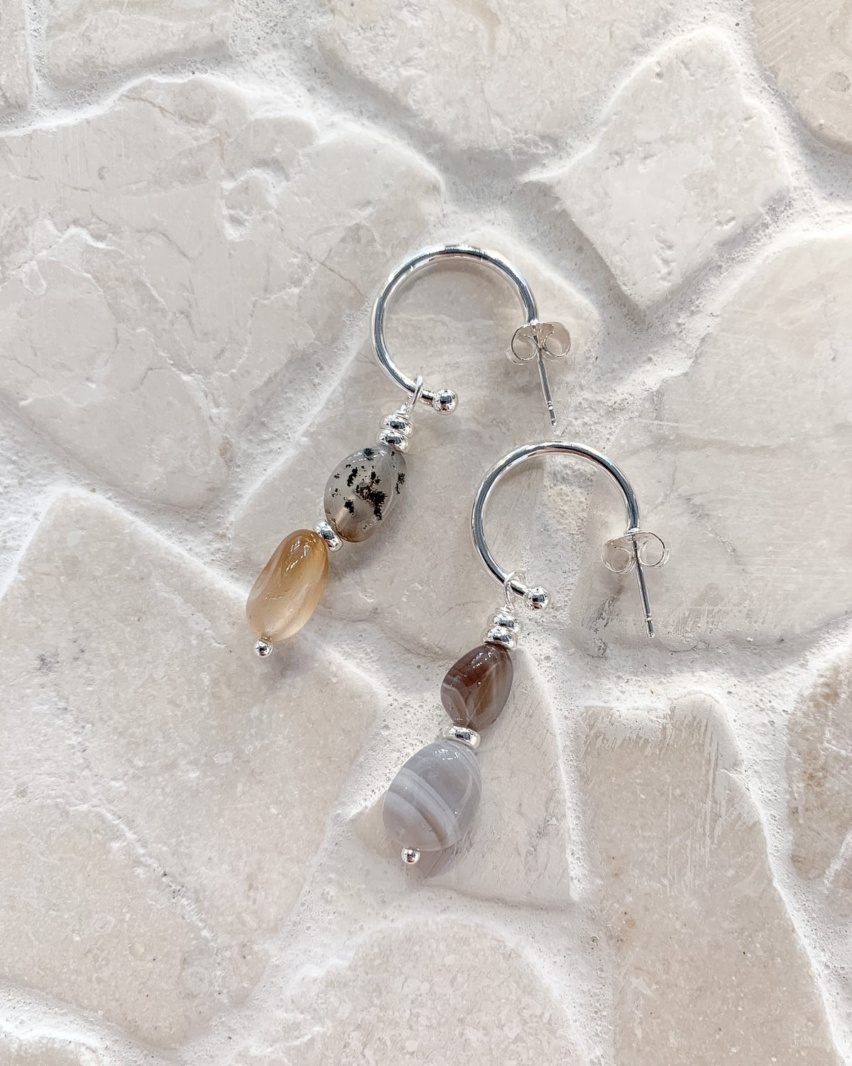 Dusk Earrings • Silver