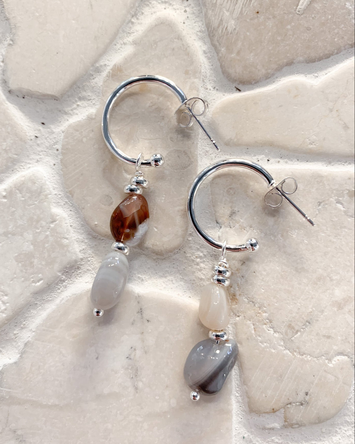 Dusk Earrings • Silver