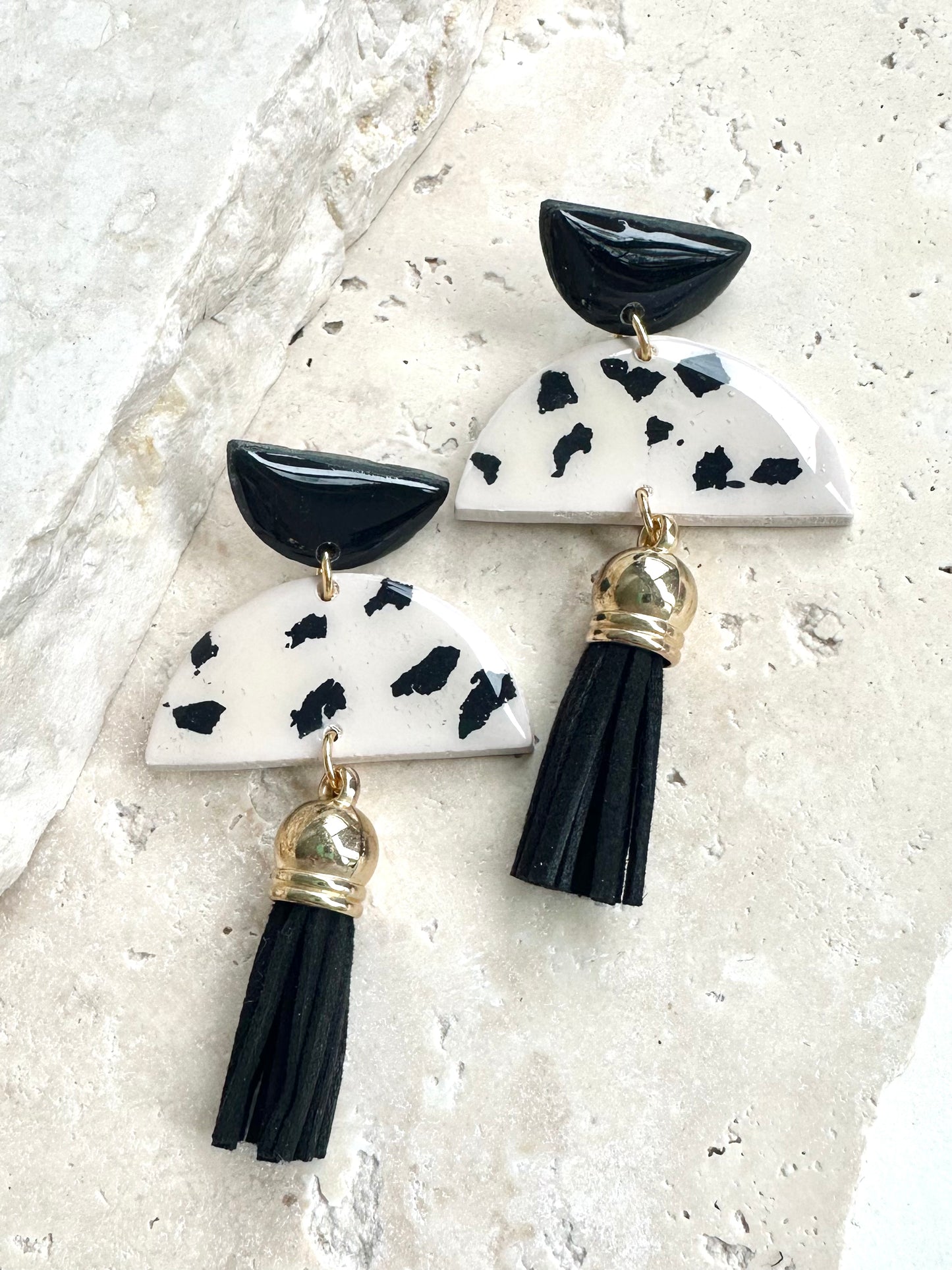 Cleopatra Earrings - Leopard