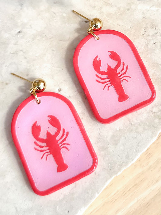 Amalfi Lobster Earrings