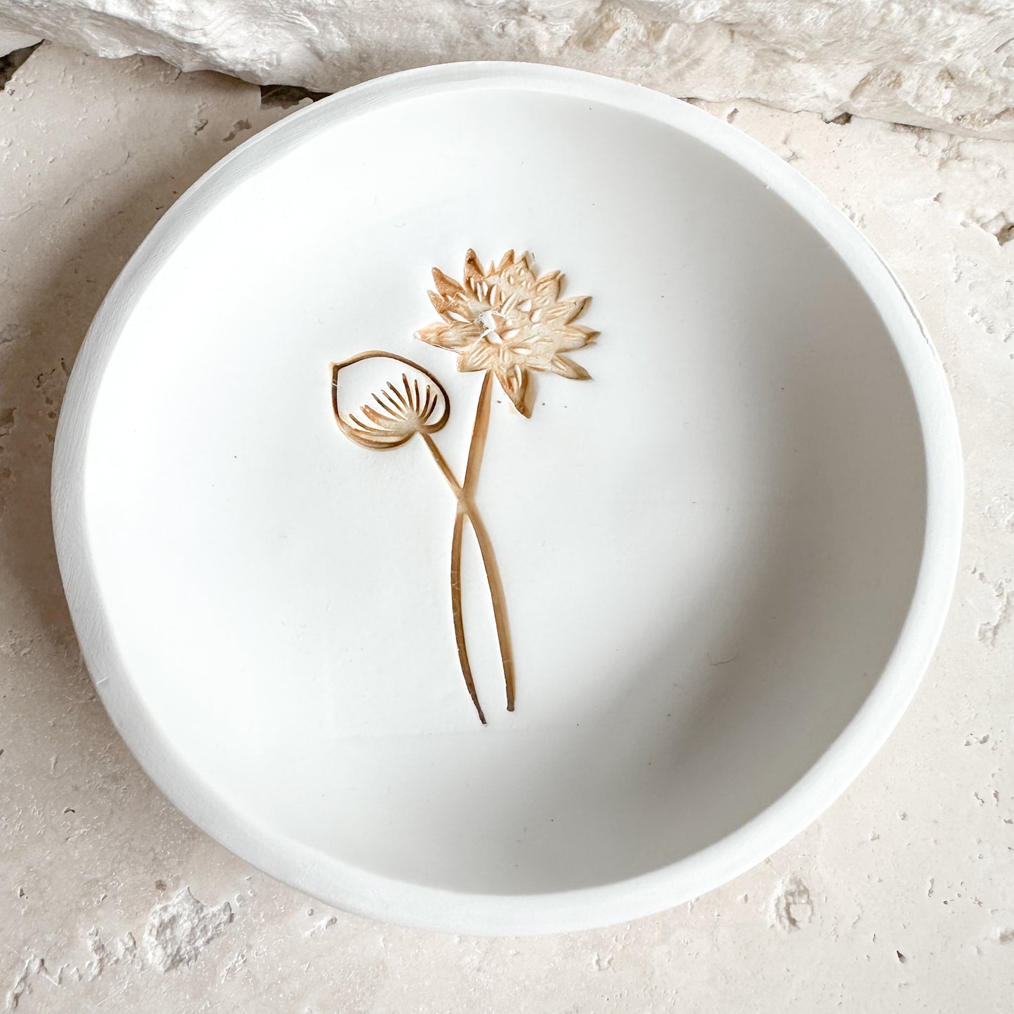 July - Lotus Birth Flower Trinket Tray