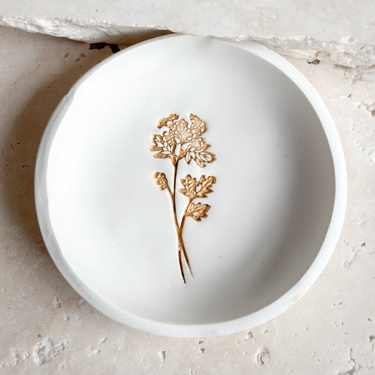 May - Hawthorne Birth Flower Trinket Tray