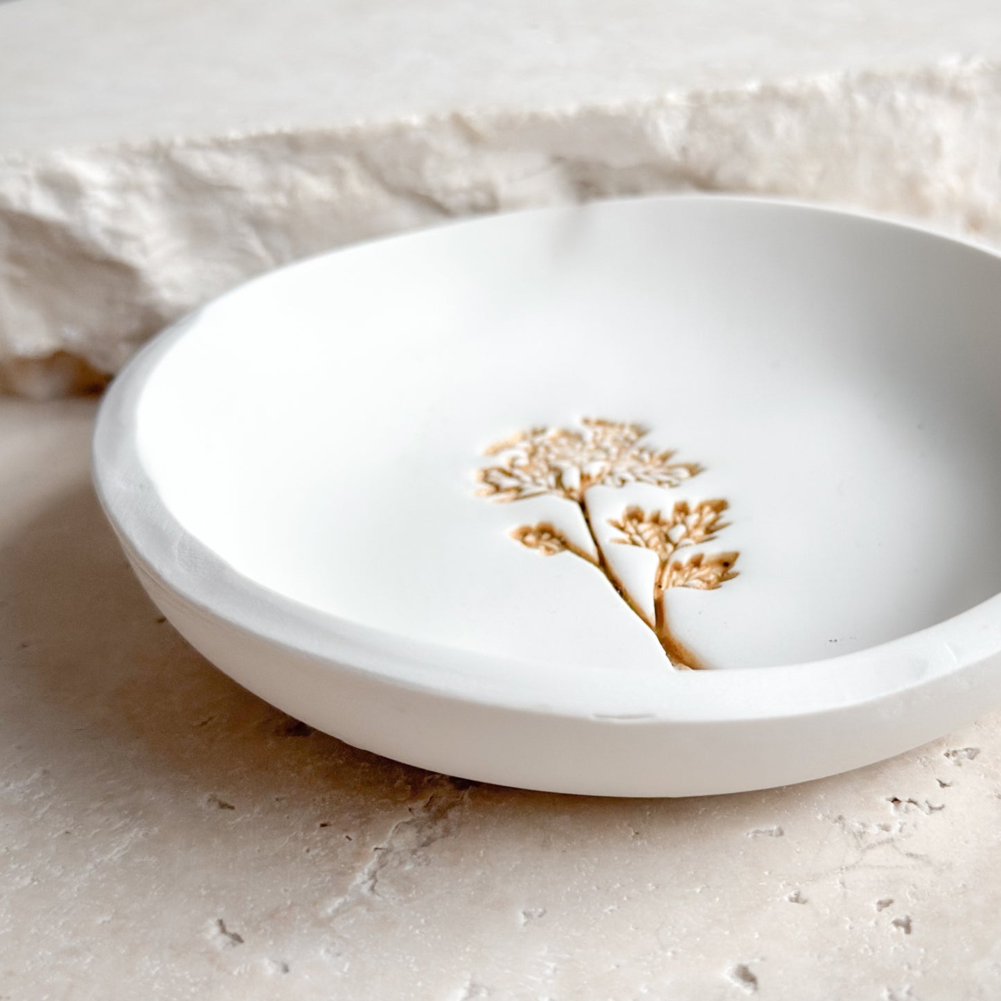 May - Hawthorne Birth Flower Trinket Tray